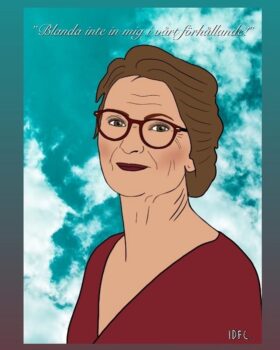 Blanda inte in mig i vårt förhållande (A4 Print)