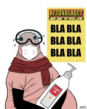 Bla bla bla bla (A4 Print)