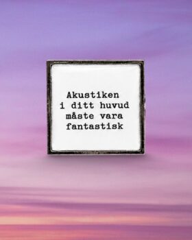 AKUSTIKEN I DITT HUVUD -